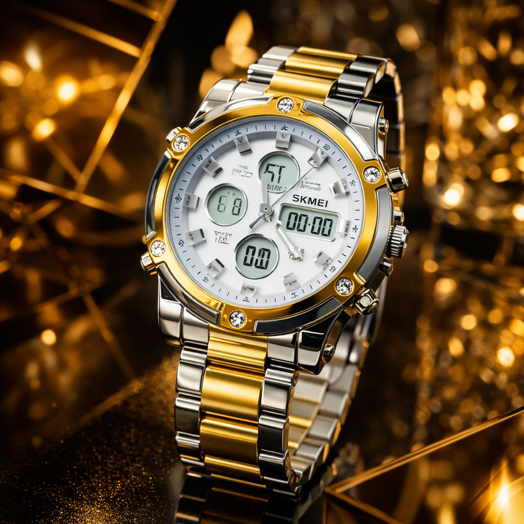 SKMEI 1389 Men’s Digital Analog Business Watch –