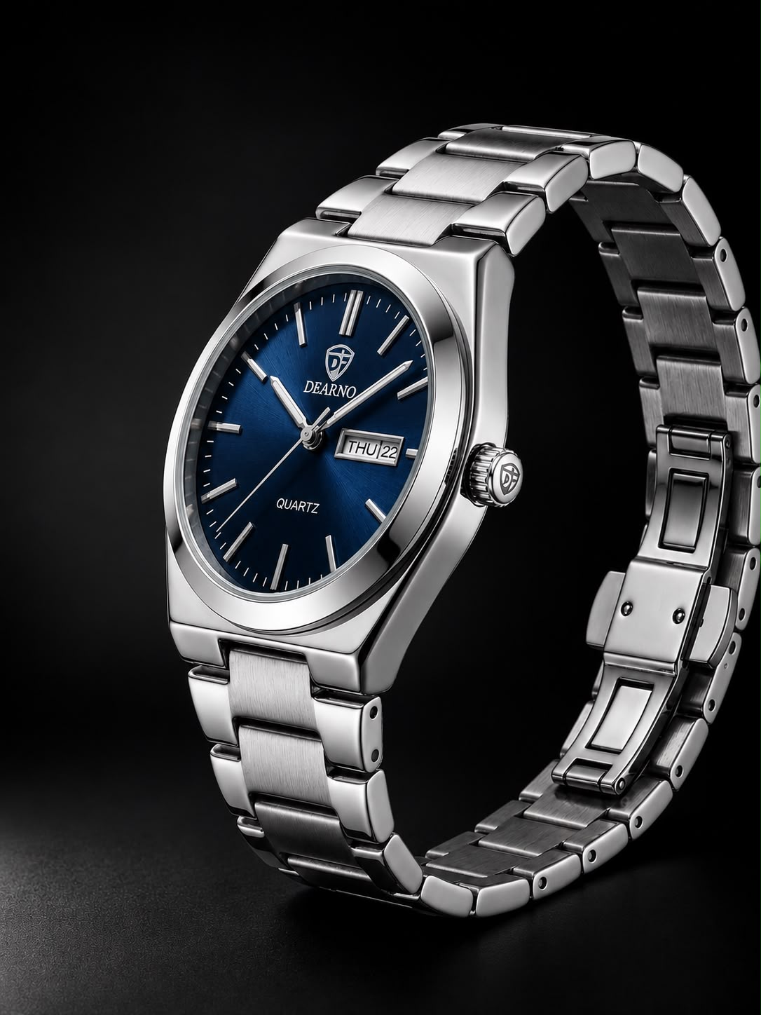 Dearno Premium Quartz Men's Watch Day And Date Display -